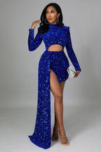Load image into Gallery viewer, Sexy flannel sequin dress(AY1646)
