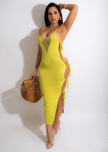 Load image into Gallery viewer, Sexy mesh lace-up panelled dress(AY1885)
