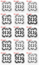 Load image into Gallery viewer, Five pairs set with extended false eyelashes