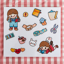 Load image into Gallery viewer, Hot sale cute cartoon waterproof stickers