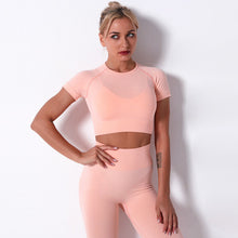 Load image into Gallery viewer, Hot sale seamless yoga sportswear Top