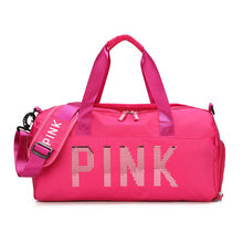 Load image into Gallery viewer, Fashion pink gym bag travel bag(AB2065)