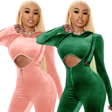 Load image into Gallery viewer, Solid color three-dimensional hoodie suit (AY1484)