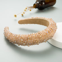 Load image into Gallery viewer, Hand Beaded Crystal Headband(AE4101)
