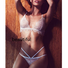 Load image into Gallery viewer, Lace three-point hollow temptation underwear