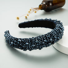 Load image into Gallery viewer, Hand Beaded Crystal Headband(AE4101)