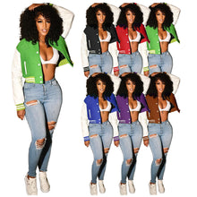 Load image into Gallery viewer, Fashion Button Baseball Uniform Double Threaded Jacket(AY1311)