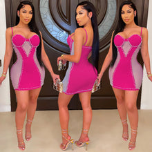 Load image into Gallery viewer, Sling pearl bag hip skirt AY1216