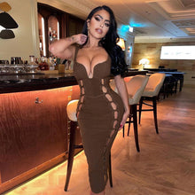 Load image into Gallery viewer, Hollow sexy dress AY2062