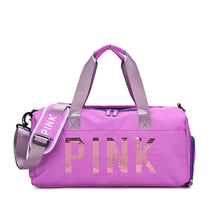 Load image into Gallery viewer, Fashion pink gym bag travel bag(AB2065)