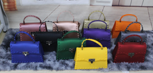 Load image into Gallery viewer, Multicolor rivet jelly fashion pouch AB2015