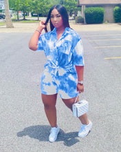 Load image into Gallery viewer, Ladies casual tie-dye suit(AY1079)
