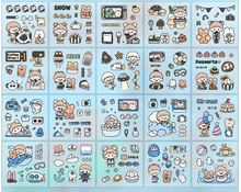 Load image into Gallery viewer, oil rabbit diary cute waterproof sticker(AE4034)