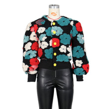 Load image into Gallery viewer, Fashion flower short jacket AY3174
