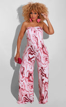 Load image into Gallery viewer, Printed one piece wide leg pants AY2946
