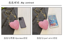 Load image into Gallery viewer, Fashion rhinestone love crossbody bag AB2124
