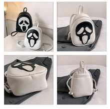 Load image into Gallery viewer, Funny Skull Versatile Halloween Backpack AB2147
