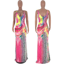 Load image into Gallery viewer, Printed sexy women&#39;s dress AY2929
