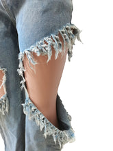 Load image into Gallery viewer, Fashionable and sexy distressed jeans AY2874
