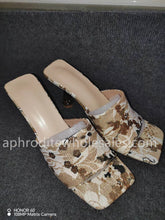 Load image into Gallery viewer, Fashion square toe high heels sandals HPSD302
