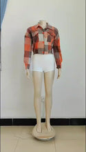 Load image into Gallery viewer, Fashionable plaid jackets AY3336
