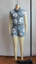 Load image into Gallery viewer, Sleeveless shorts elastic set AY3446
