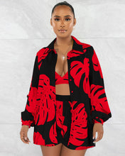 Load image into Gallery viewer, Fashion and sexy printed three piece set AY2966
