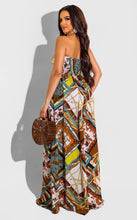 Load image into Gallery viewer, Fashion printed wrap chest jumpsuit AY3020
