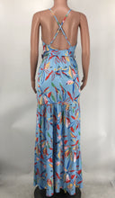Load image into Gallery viewer, Printed drawstring long dress AY2931
