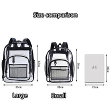 Load image into Gallery viewer, Transparent backpack PVC backpack AB2125
