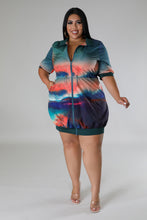Load image into Gallery viewer, Fashion printed zippered dress AY3145
