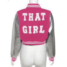 Load image into Gallery viewer, Fashion patchwork baseball jacket AY3150
