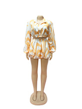 Load image into Gallery viewer, Cute puff sleeve dress suit
