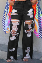 Load image into Gallery viewer, Fashionable burnt out ripped jeans AY3613
