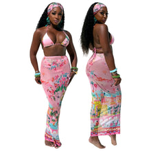 Load image into Gallery viewer, Fashionable women&#39;s swimsuit three piece set AY3654
