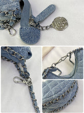 Load image into Gallery viewer, Fashion chain denim crossbody bag AB2141
