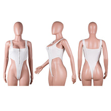 Load image into Gallery viewer, Solid color suspender fashionable and sexy jumpsuit AY2906
