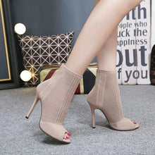 Load image into Gallery viewer, Fashionable summer woven high heels HPSD277
