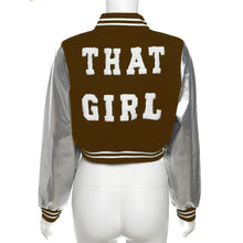 Load image into Gallery viewer, Fashion patchwork baseball jacket AY3150
