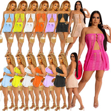 Load image into Gallery viewer, Fashion sexy two piece skirt set AY2794
