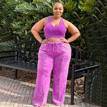 Load image into Gallery viewer, Fashion wide leg pants set AY2785
