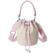 Load image into Gallery viewer, Fashion straw woven bucket bag（AB2117
