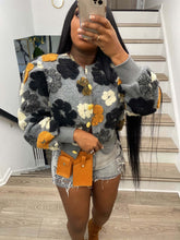 Load image into Gallery viewer, Fashion flower short jacket AY3174
