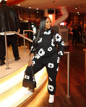 Load image into Gallery viewer, Popular printed sweatshirt sports suit AY3277

