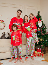 Load image into Gallery viewer, Christmas parent-child holiday home clothing and pajama set AY3296
