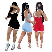 Load image into Gallery viewer, Fashion tight backless one-piece casual shorts AY3402
