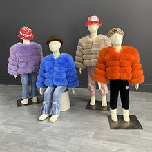 Load image into Gallery viewer, Hot selling children&#39;s fur coat AY3248
