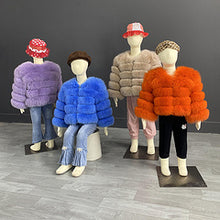 Load image into Gallery viewer, Hot selling children&#39;s fur coat AY3248
