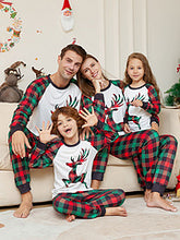Load image into Gallery viewer, Christmas parent-child holiday home clothing and pajama set AY3296
