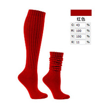 Load image into Gallery viewer, Color mid tube trendy pile socks AE4140
